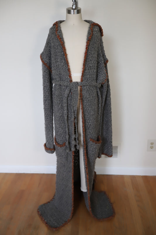 1980s Henri Bendel Heavy Knit Duster Cardigan (rare)