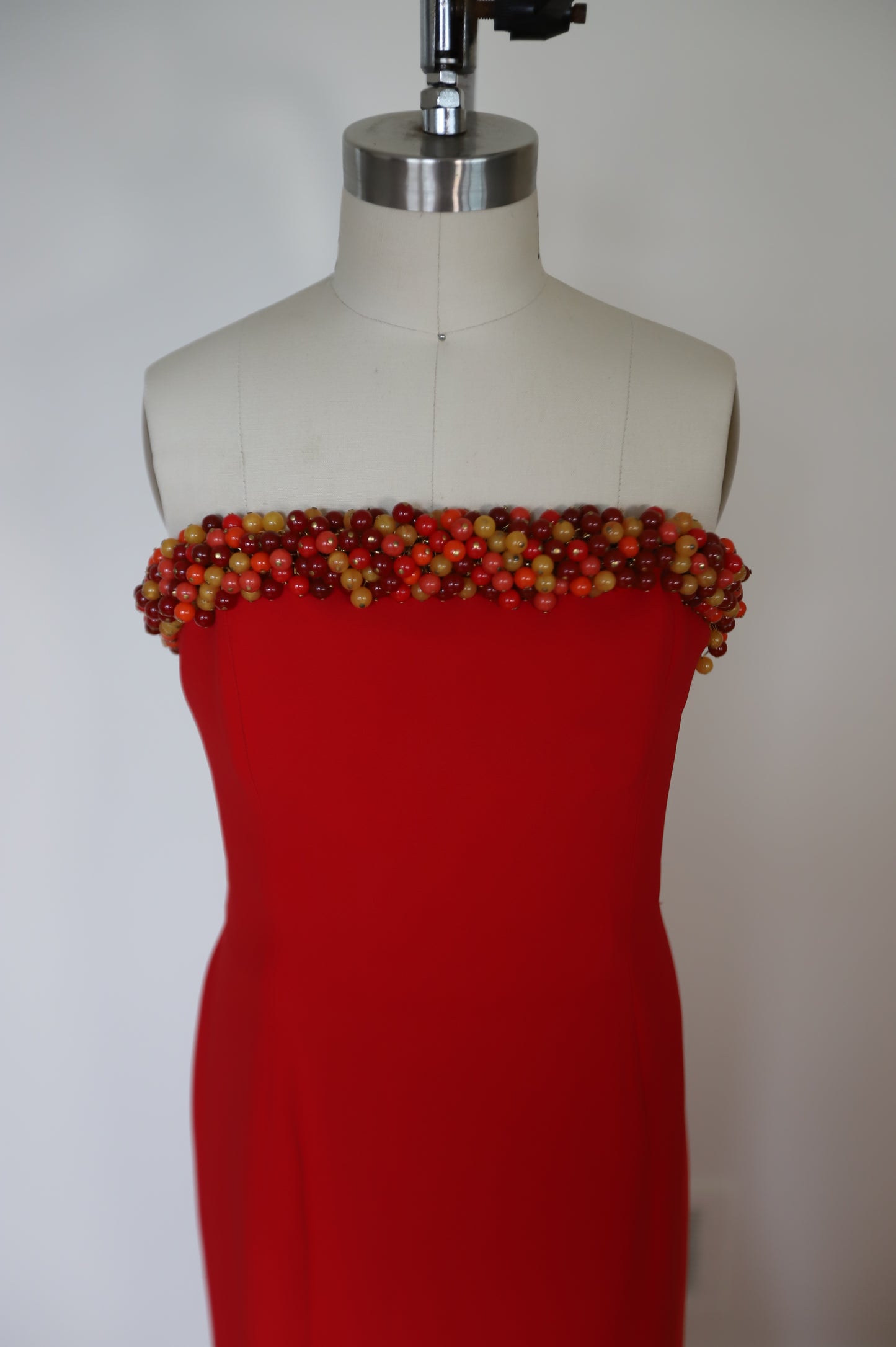 Alma Couture Strapless Dress