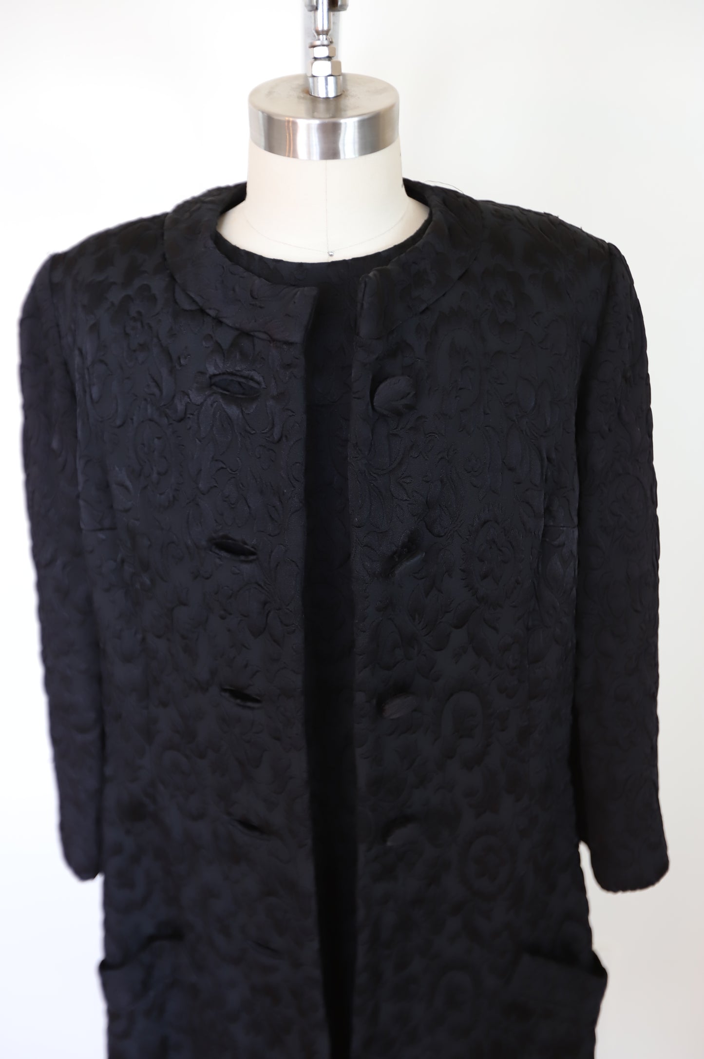 1960s Brocade Dress with Matching Jacket