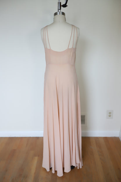 1930s/1940s Silk Chiffon Dress
