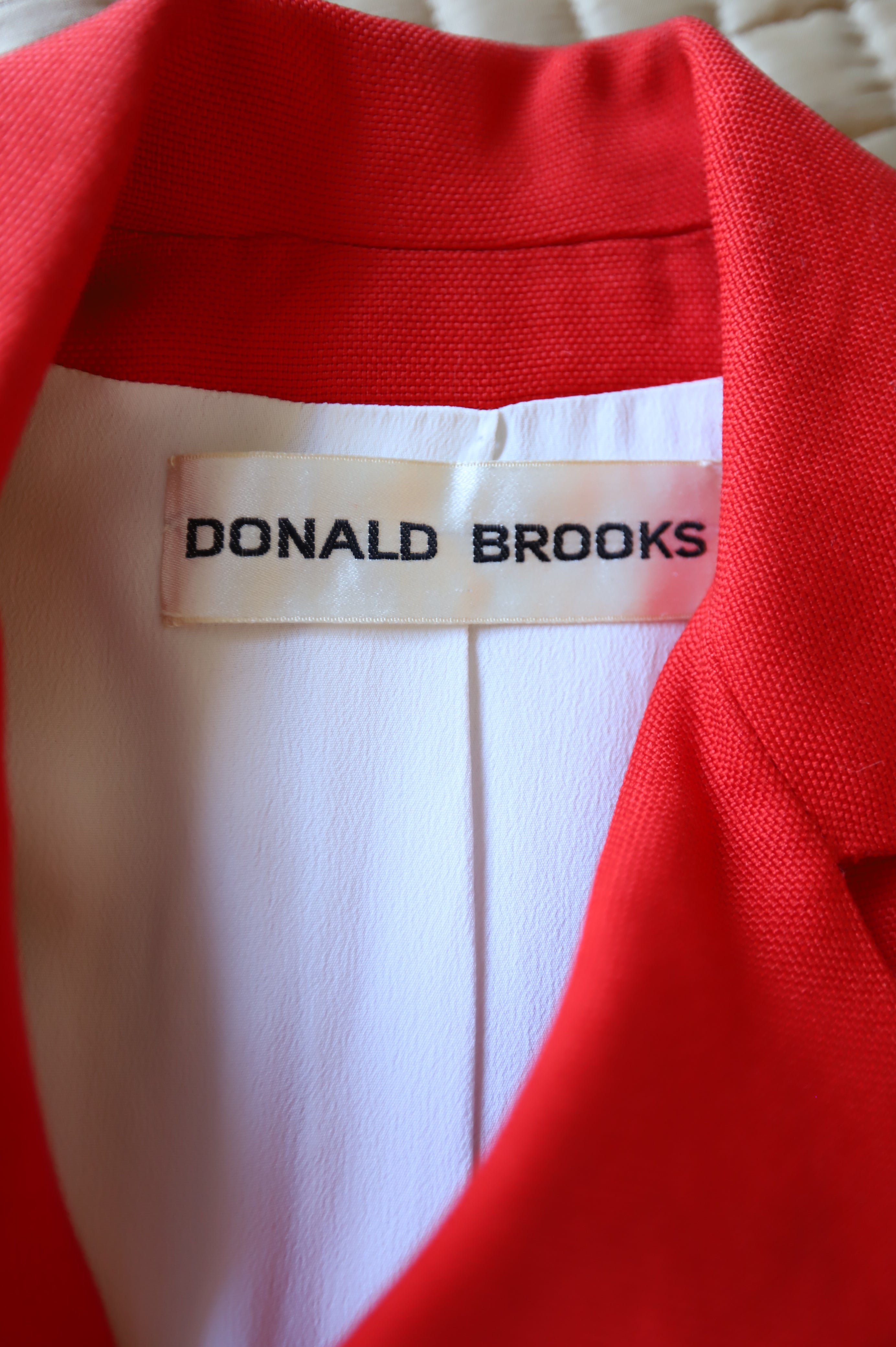 1960s Vintage Donald Brooks Utility Belted Vest