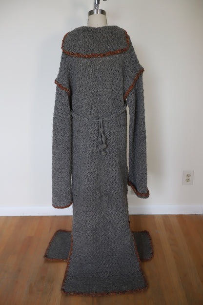 1980s Henri Bendel Heavy Knit Duster Cardigan (rare)