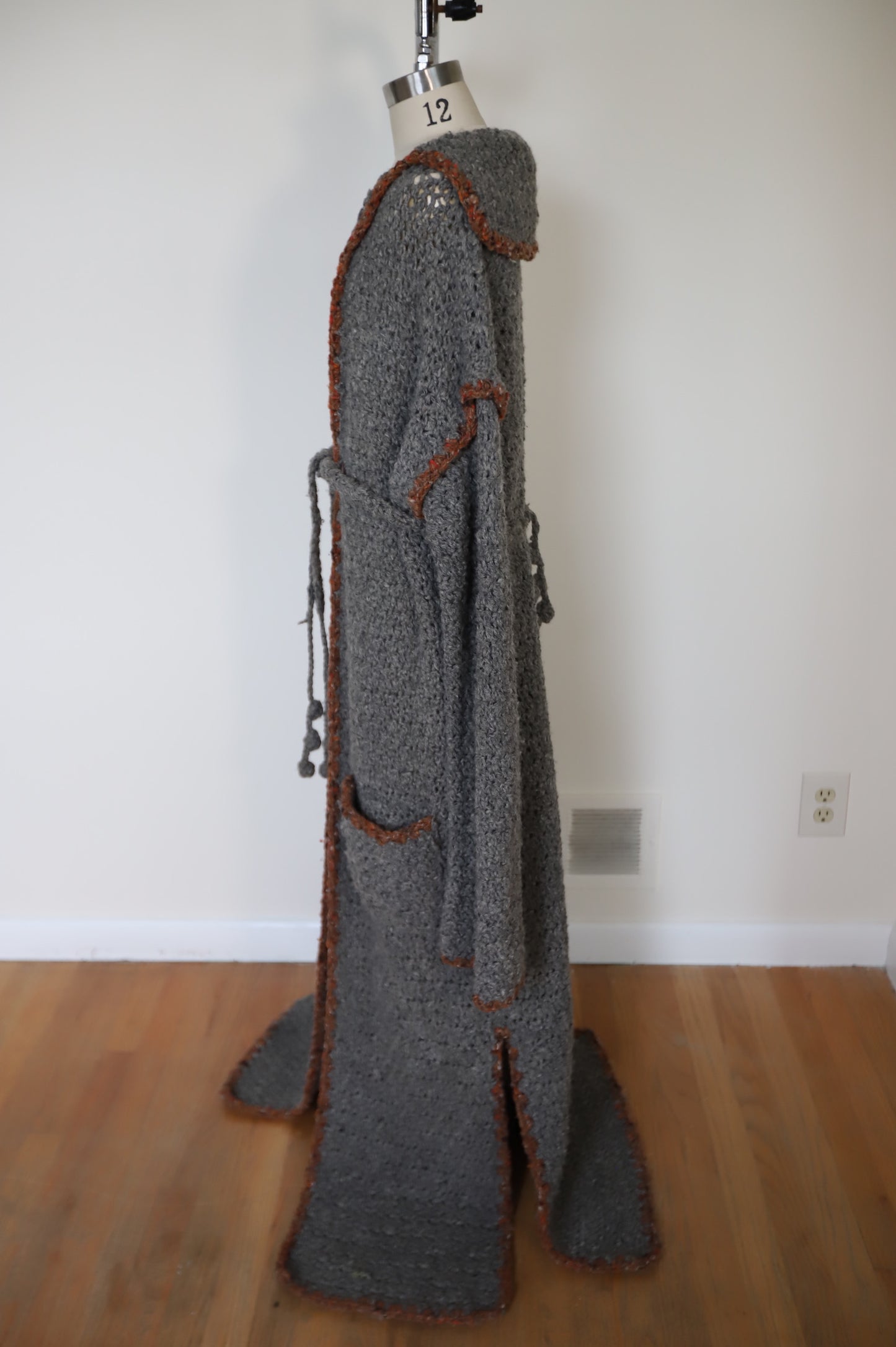 1980s Henri Bendel Heavy Knit Duster Cardigan (rare)