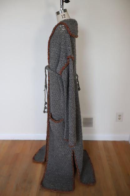 1980s Henri Bendel Heavy Knit Duster Cardigan (rare)