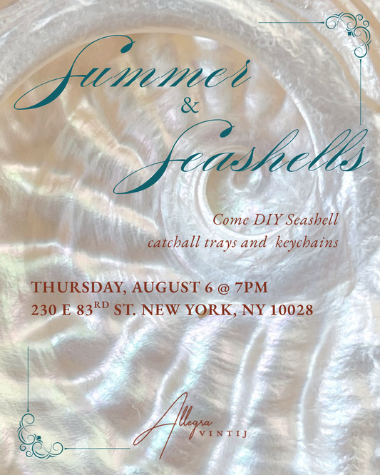 Summer and Seashells – DIY Tray Event