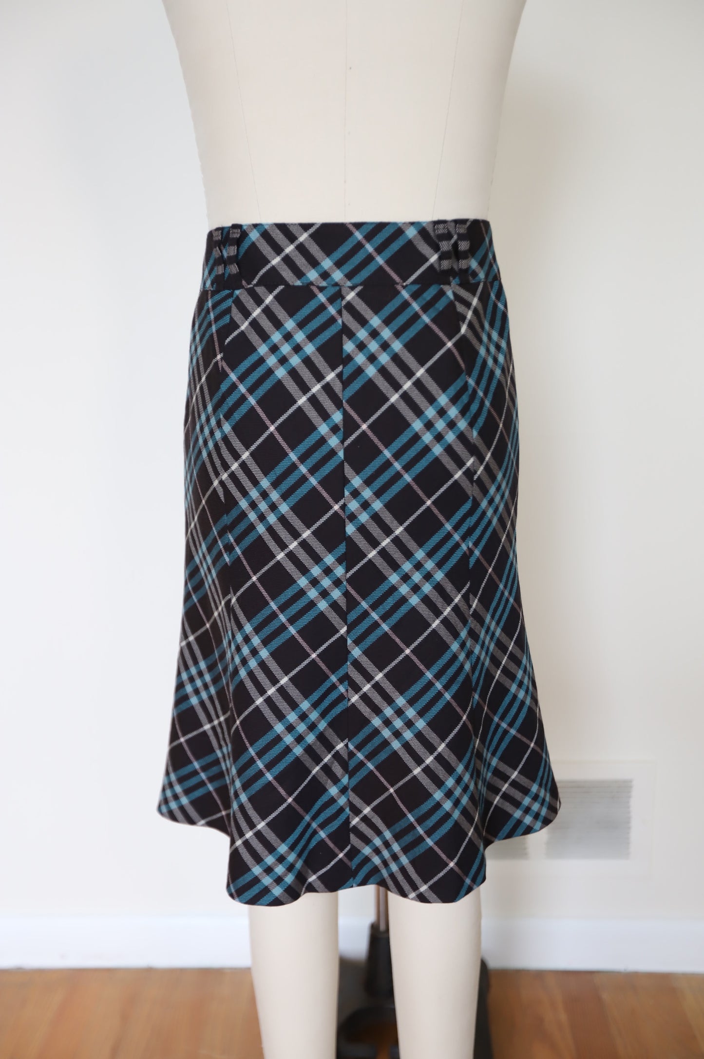 2000s Burberry Plaid Skirt
