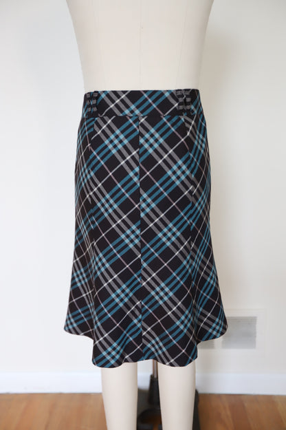 2000s Burberry Plaid Skirt