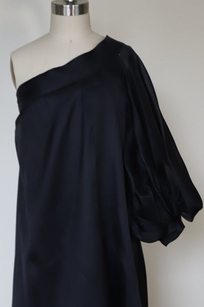 2000s John Galliano for Christian Dior One Shoulder Silk Gown