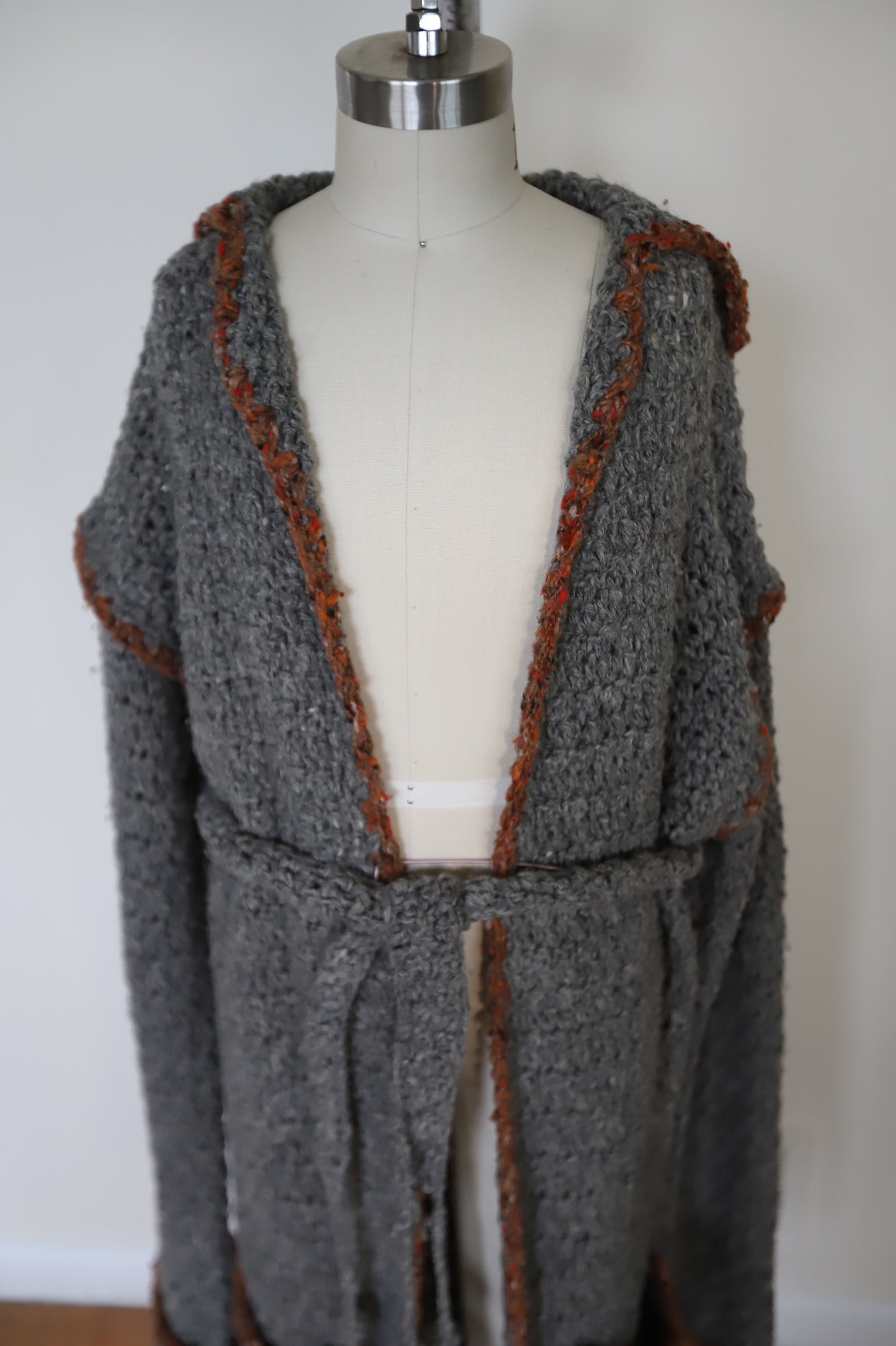 1980s Henri Bendel Heavy Knit Duster Cardigan (rare)