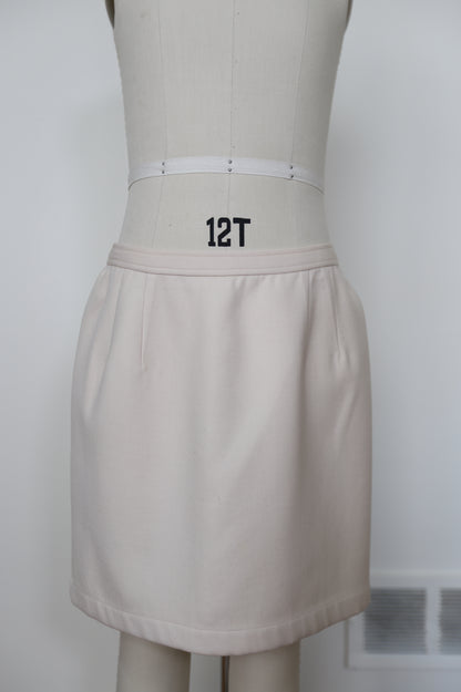 1980's Oscar De La Renta Skirt Suit