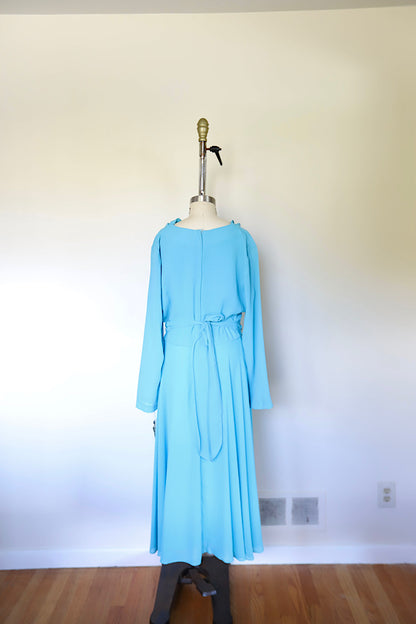 1960s Shawl Dress